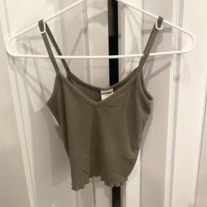 tillys jade green tank top